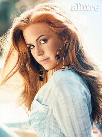 Isla Fisher: Her Allure Photo Shoot